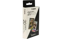Canon Fotopapier ZINK ZP-2030  selbstklebend, 20 Blatt