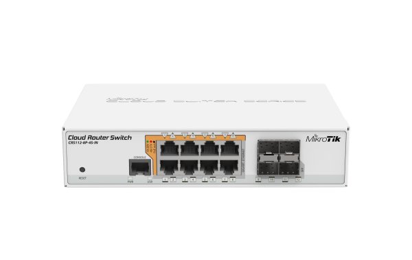 MikroTik PoE Switch CRS112-8P-4S-IN 12 Port