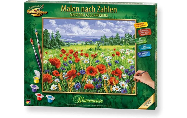 Schipper Malen nach Zahlen Blumenwiese