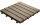 Florco Balkon-& Terrassenplatten Esche, 6 Latten 30 x 30, 6 Stk.