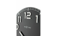 NeXtime Wanduhr Classy Round Ø 30 cm Schwarz