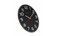 NeXtime Wanduhr Classy Round Ø 30 cm Schwarz