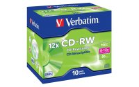 Verbatim CD-RW 0.7 GB, Jewelcase (10 Stück)