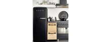 SMEG Kühlschrank FAB28RBL5 Schwarz