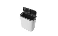 Brabantia Recyclingbehälter Bo Touch Bin 60 Liter, Weiss