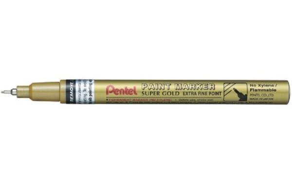 pentel Permanent-Marker Paint 0.7 mm, Gold Metallic