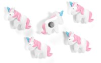 Trendform Haftmagnet Unicorn Pink/Weiss, 5 Stück
