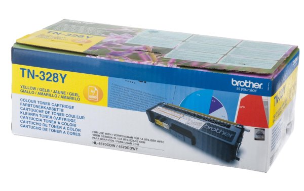 Brother Toner TN-328Y Yellow