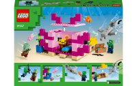 LEGO® Minecraft Das Axolotl-Haus 21247