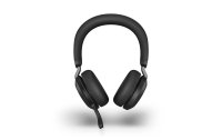 Jabra Headset Evolve2 75 Duo UC Schwarz, USB-C, inkl. Ladestation