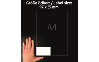Avery Zweckform Universal-Etiketten 3679 97 x 55 mm, 100 Blatt