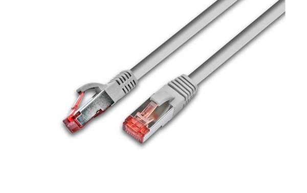 Wirewin Patchkabel  Cat 6A, S/FTP, 3 m, Grau