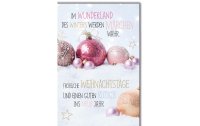 Braun + Company Weihnachtskarte Im Wunderland