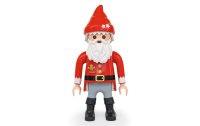 Lechuza Dekoration Gnome, 68.5 cm, Grau/Rot