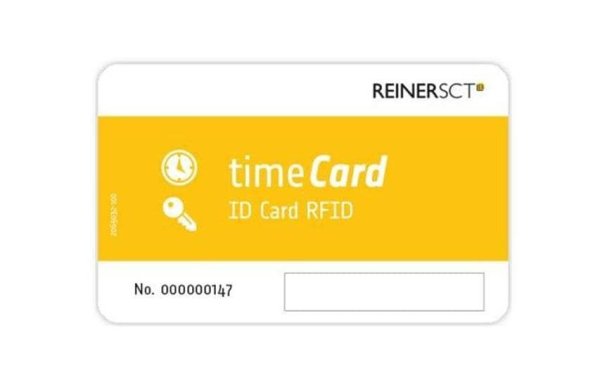 Reiner SCT RFID Karte timeCard Premium Chipkarte 50 DES (ev2) 50 Stk.