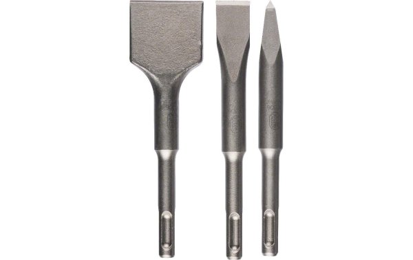 Bosch Professional Kurzmeissel-Set SDS Plus 3-teilig