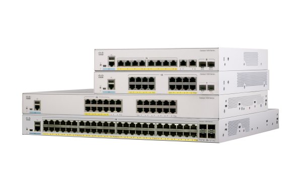 Cisco PoE+ Switch C1000-8P-E-2G-L 8 Port