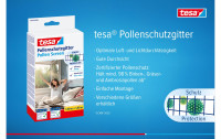 tesa Pollenschutzgitter 120 x 240 cm, Anthrazit-transparent