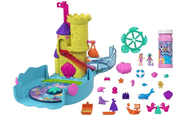 Polly Pocket Spielset Seifenblasen-Aquarium