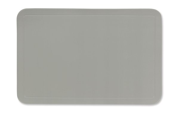 Kela Tischset Uni 28.5 cm x 43.5 cm, Grau