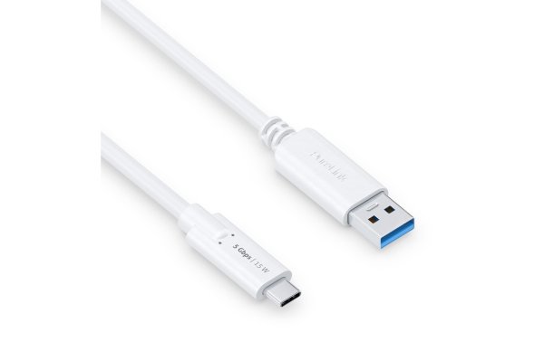 PureLink USB 3.1-Kabel  USB C - USB A 0.5 m