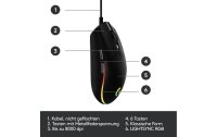 Logitech Gaming-Maus G203 Lightsync Schwarz