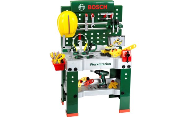 Klein-Toys Handwerker BOSCH Werkbank 81-teilig