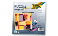 Folia Papp-Puzzle Quadrat mit Legerahmen, 1 Stück