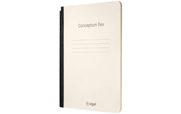 Sigel Notizheft Conceptum flex A5, Kariert, Hellbraun