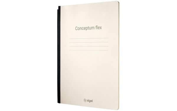 Sigel Notizheft Conceptum flex A5, Liniert, Hellbraun