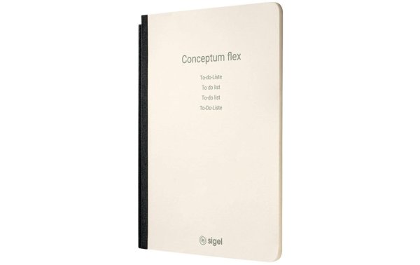 Sigel Notizheft Conceptum flex A5, Kariert, Hellbraun