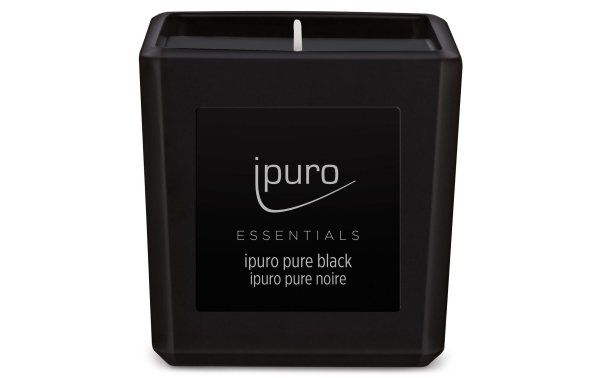 ipuro Duftkerze Pure Black Young Line, 125 g