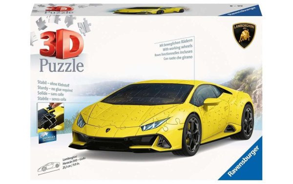 Ravensburger 3D Puzzle Lamborghini Huracán EVO – Giallo