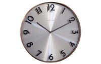 NeXtime Wanduhr Reflection Ø 40 cm, Kupfer