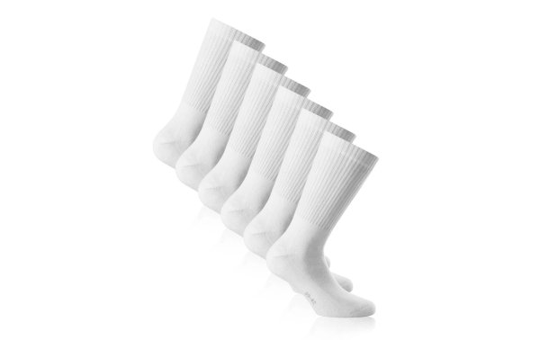 Rohner Socks Sportsocken Weiss 3er-Pack