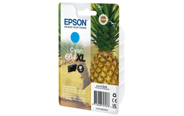 Epson Tinte Nr. 604XL / C13T10H24010 Cyan