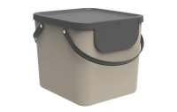 Rotho Recyclingbehälter Albula 40 l, Grau