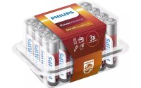 Philips Batterie Power Alkaline AAA 24 Stück