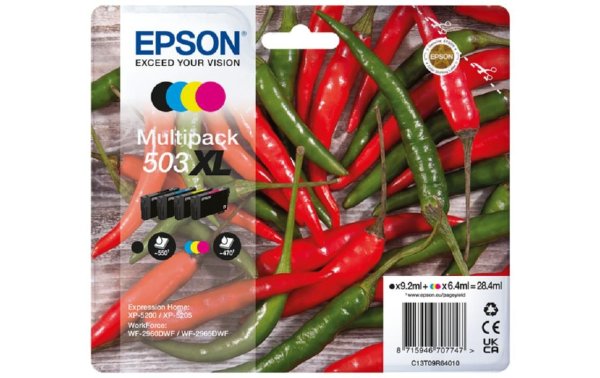 Epson Tinte Multipack 503XL Black/Cyan/Magenta/Yellow