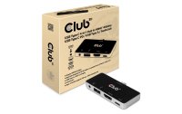 Club 3D Dockingstation CSV-1591 4-in-1 USB 3.1 Typ C 4K60 Hz