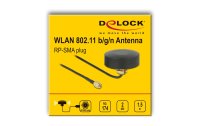 Delock WLAN-Antenne Outdoor, 1.5m Kabel RP-SMA 2 dBi Rundstrahl