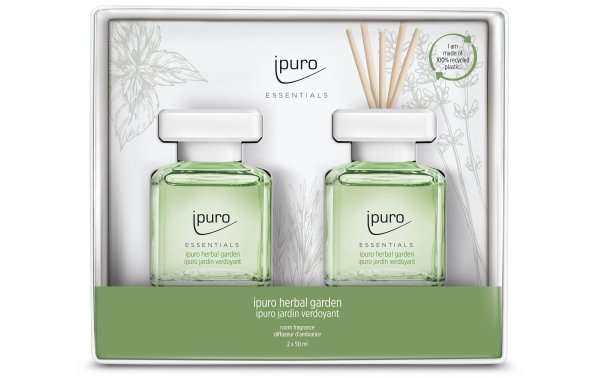 ipuro Duftstäbchen Herbal Garden Geschenkset 2 x 50 ml