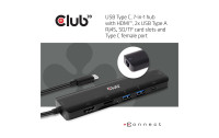 Club 3D Dockingstation CSV-1592 USB Type C 3.2 Gen1 7in1 Hub