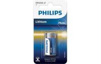 Philips Batterie Lithium CR123A 1 Stück