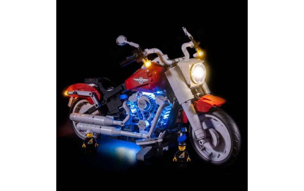 Light My Bricks LED-Licht-Set für LEGO® Harley-Davidson Fat Boy 10269