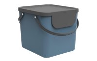 Rotho Recyclingbehälter Albula 40 l, Blau
