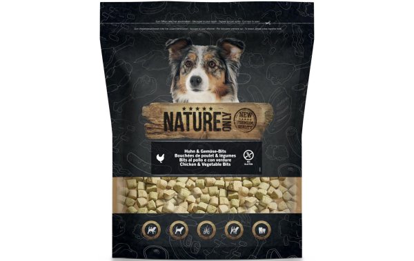 NATUREonly Leckerli Huhn&Gemüse Bits getreidefrei, 1 kg