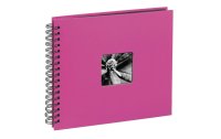Hama Fotoalbum Fine Art 36 x 32 cm Pink, 50 schwarze Seiten