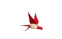 Tranquillo Aufhänger Vogel Rot, 14.5 x 19.5 cm