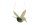Tranquillo Aufhänger Kolibri Grün, 9 x 13 cm